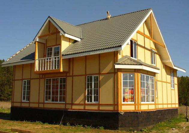 Prefabricated Wood Bungalow House