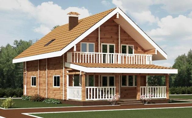 Prefabricated Wood Bungalow House