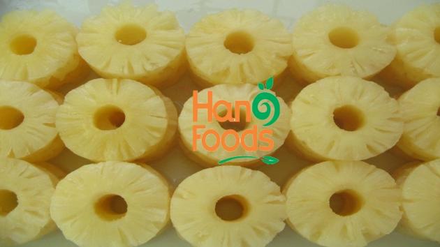 Canned Pineapple In Syrup With The