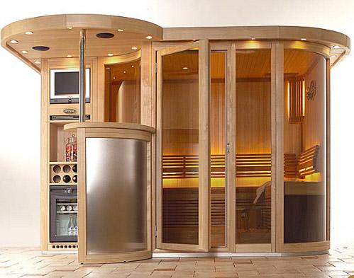 Hidden Cam Massage Sauna Room