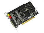 Hardware MPEG4 DVR Cards-16 channel running on linux