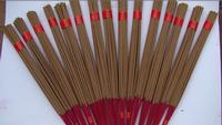 raw black incense sticks