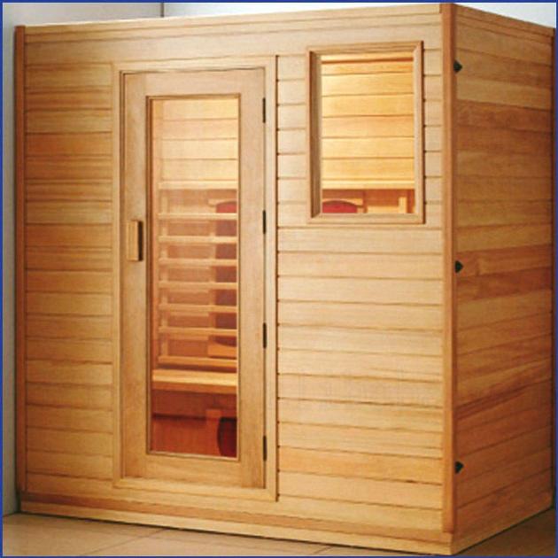 traditional wet steam sauna room