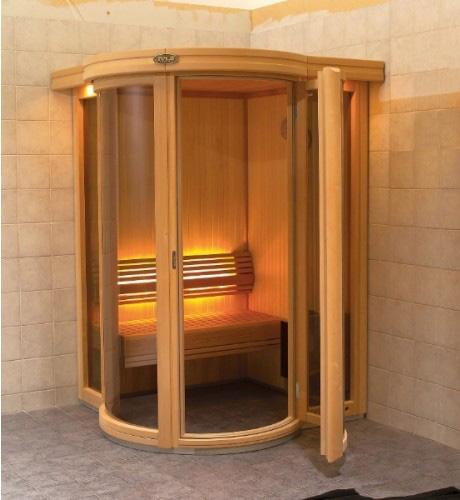 Traditional Wet Steam Sauna Room