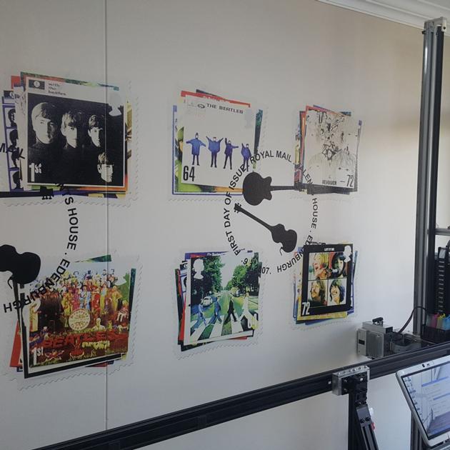 Wall Printer Inventor Machine For Printing