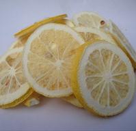 Freeze dried lemon slice
