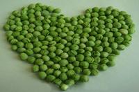 Freeze dried sweet green pea