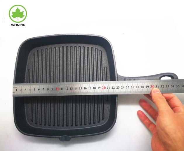 China Manufacture Preseasoned Cast Iron Frying