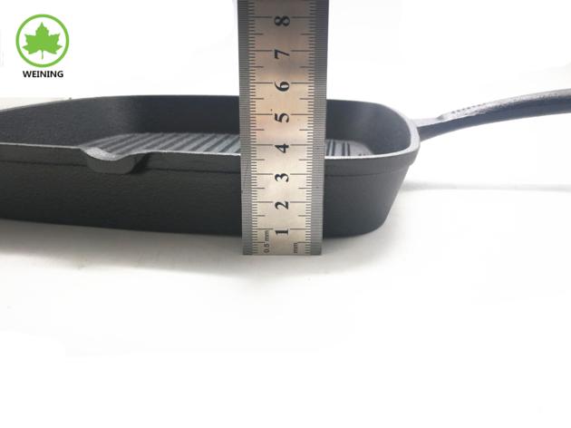 China Manufacture Preseasoned Cast Iron Frying