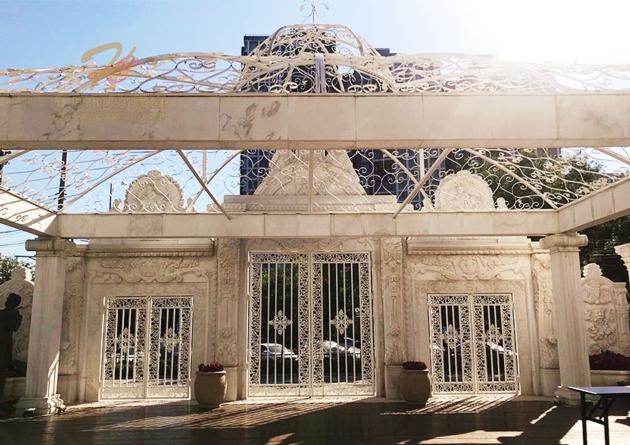 Marble Gallery Long Corridor Gazebo for Wedding