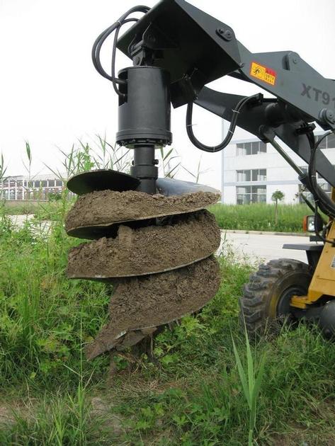 HCN brand BM02 hot sale post hole earth digger for wheel loader
