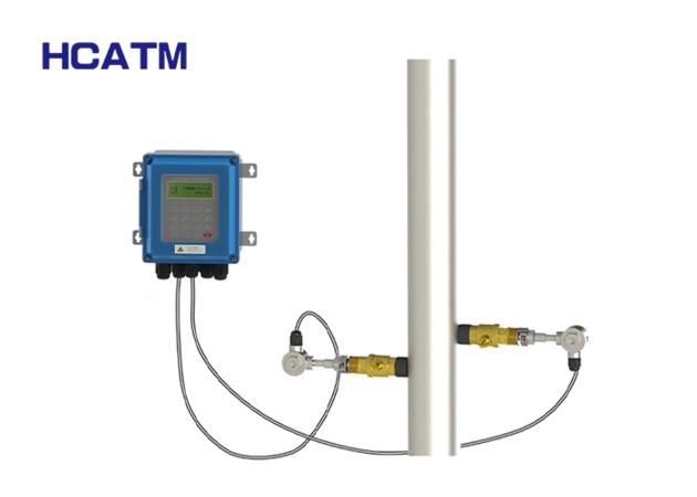 External Plug-in Ultrasonic Flowmeter