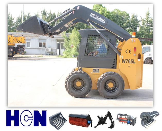NEWLAND new model Xuzhou HCN W765 skid steer loader