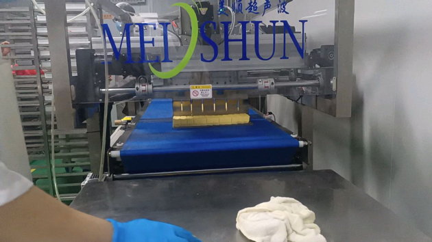 Industrial Ultrasound Cake Cutting Machine