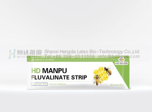 HD Fluvalinate Manpu (80 Strips),Anti-mites Strip,Fluvalinate Strip