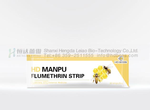 HD Flumethrin Manpu (80 Strips),Fluvalinate Strip,Anti-mites Strip