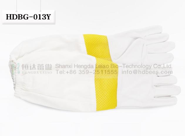 Beekeeping Gloves HDBG-013Y,Beekeeping Gloves Factory,Beekeeping Equipment Beekeeping Gloves Factory