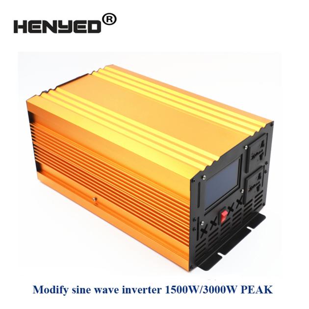 1500W/3000W modified sine wave inverter DC 12V to 220V power inverter converter