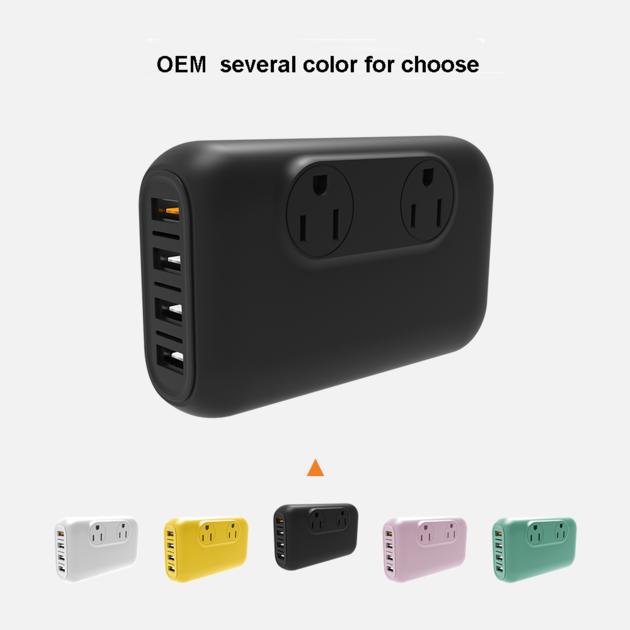160W Car Power Inverter 18W QC3