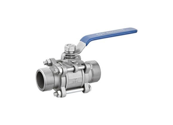 3PCS Ball Valve With NPT/BSPT Threaded (Male)