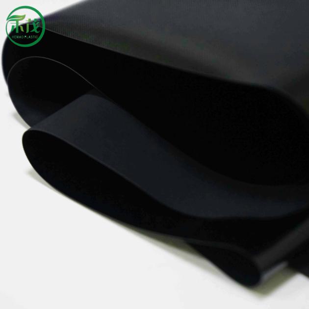 250D Double Sides Tarpaulin Black TPU