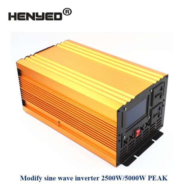 12v 2500w solar inverter for home modified sine wave