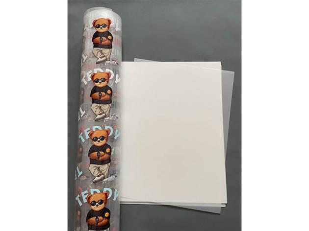 A4 Size DTF Film (8.25in x 11.75 in) - DTF Transfer Sheets for DTF Desk Printers