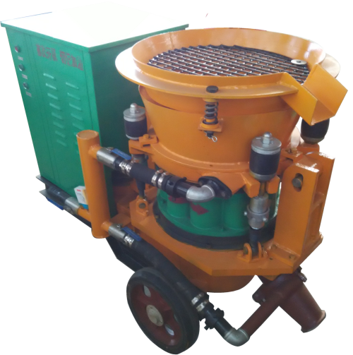 dry shotcrete machine 