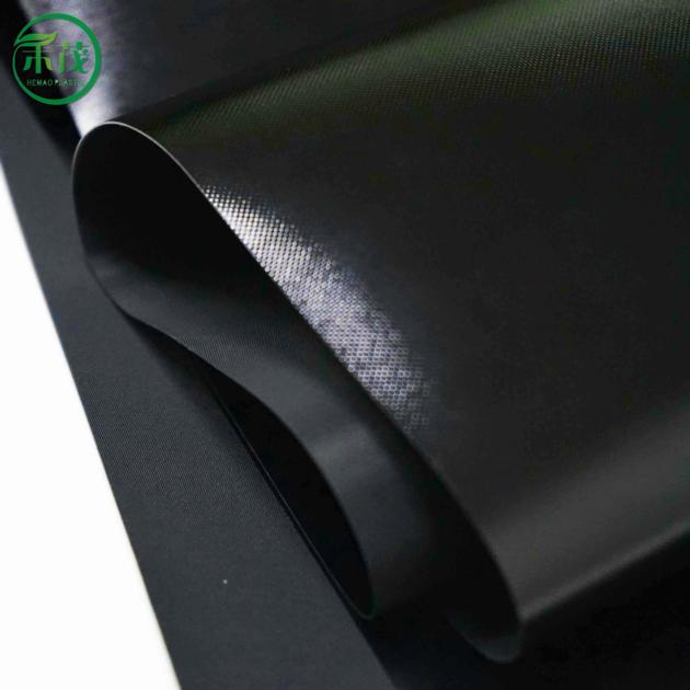 250D Double Sides Tarpaulin Black TPU