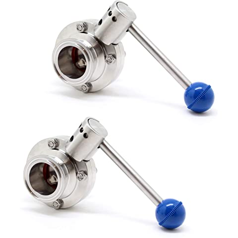 Sanitary Tri Clamp Butterfly Valves