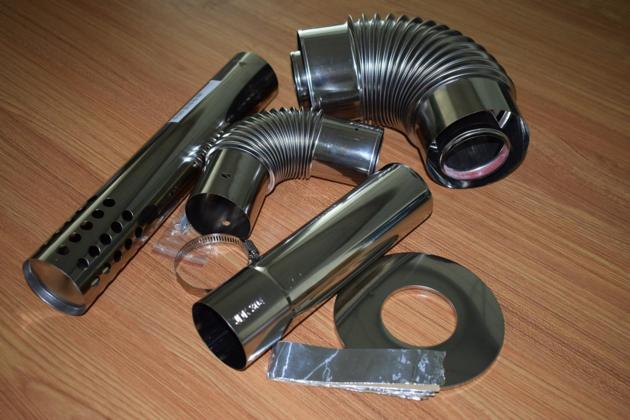 Stainless Steel Stove Flue for Fireplace and Stove