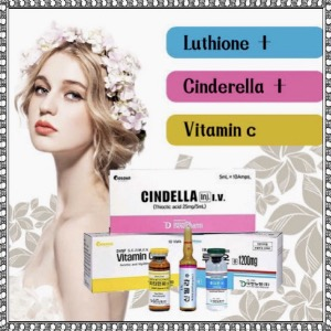 CINDELLA LUTHIONE 1200MG VITAMIN C SET 