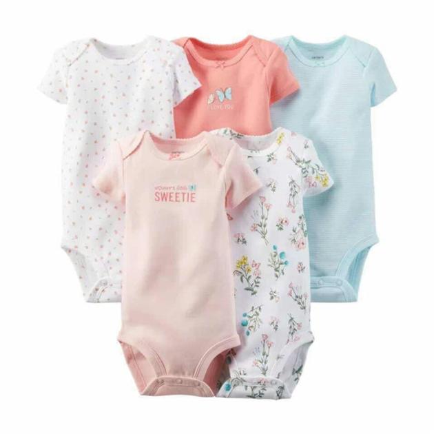 Short Sleeved Baby Romper Suits