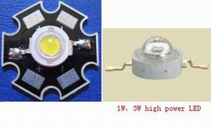 high power LED 1W~300W,white LED,red LED,green LED,blue LED,yellow LED
