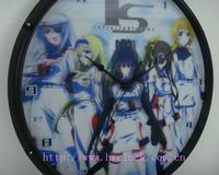 Fashion Clock with 3D appearance Dial