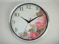 metal wall clock for home decore