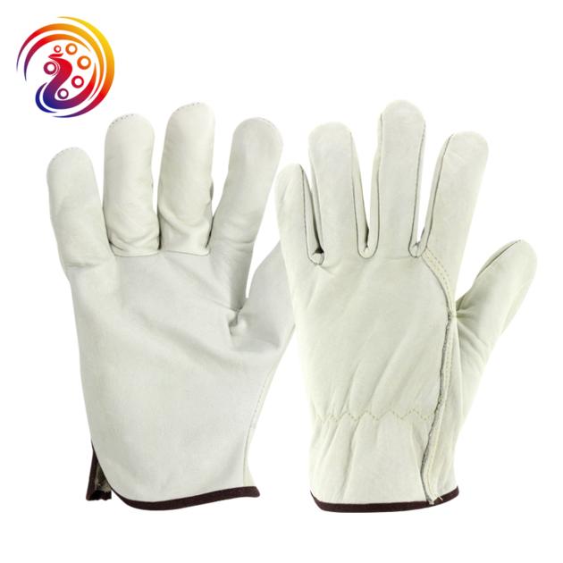 cow split leather weld baking grill hand protection Gloves/Oven Mitts