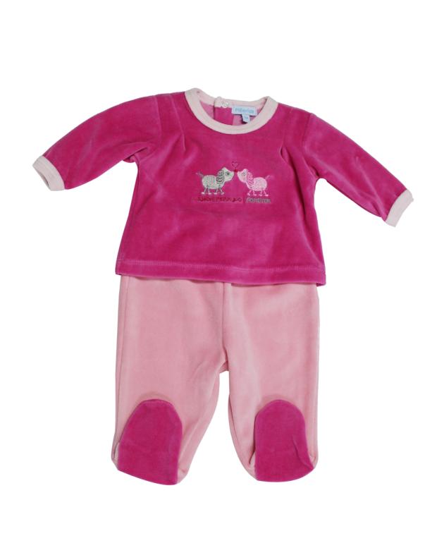 Long Sleeved Velvet Fleece Baby Romper Split Suit Infant Garment Baby Crawling Romper