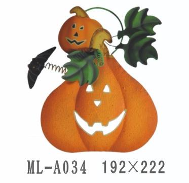 pumpkin shape iron can craft works ML-A034
