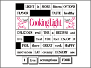 Magnetic word game 