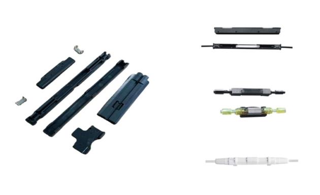 0.15dB SM/MM 250/900μm Optical Fiber Mechanical Splice