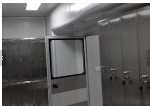 High Quality Building Material 5mm Thickness Tempered Glass Aluminum Frame Cleanroom Combination Win