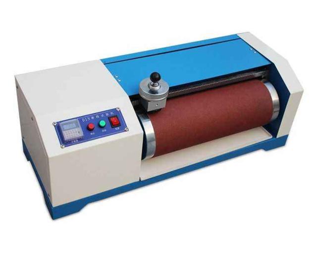 Rubber abrasion tester