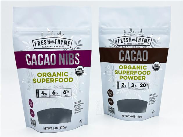Flexible Packaging Stand Up Pouches Roll