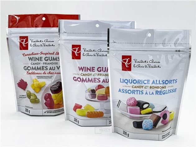 Flexible Packaging Stand Up Pouches Roll