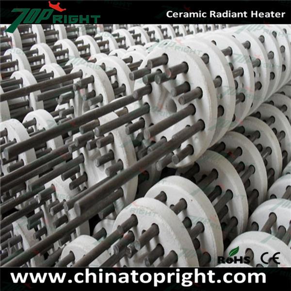 High Temperature Resistance Insulating Bobbin Heater Ceramic