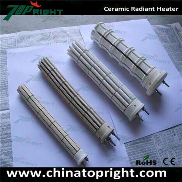 220V Electric Ceramic Bobbin Heater For Industrial Furnace