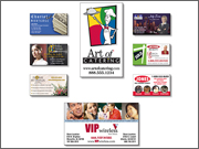Business card magnet 