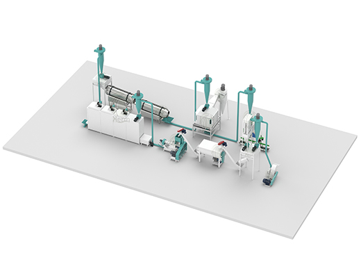 Dry Type Fish Feed Plant