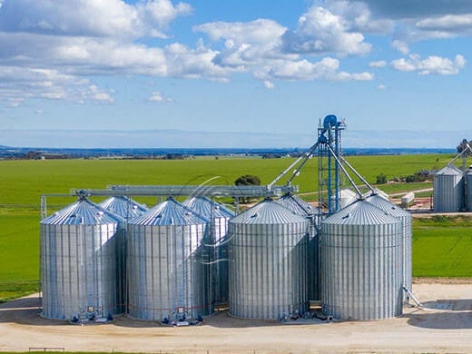 Flat Bottom Silo